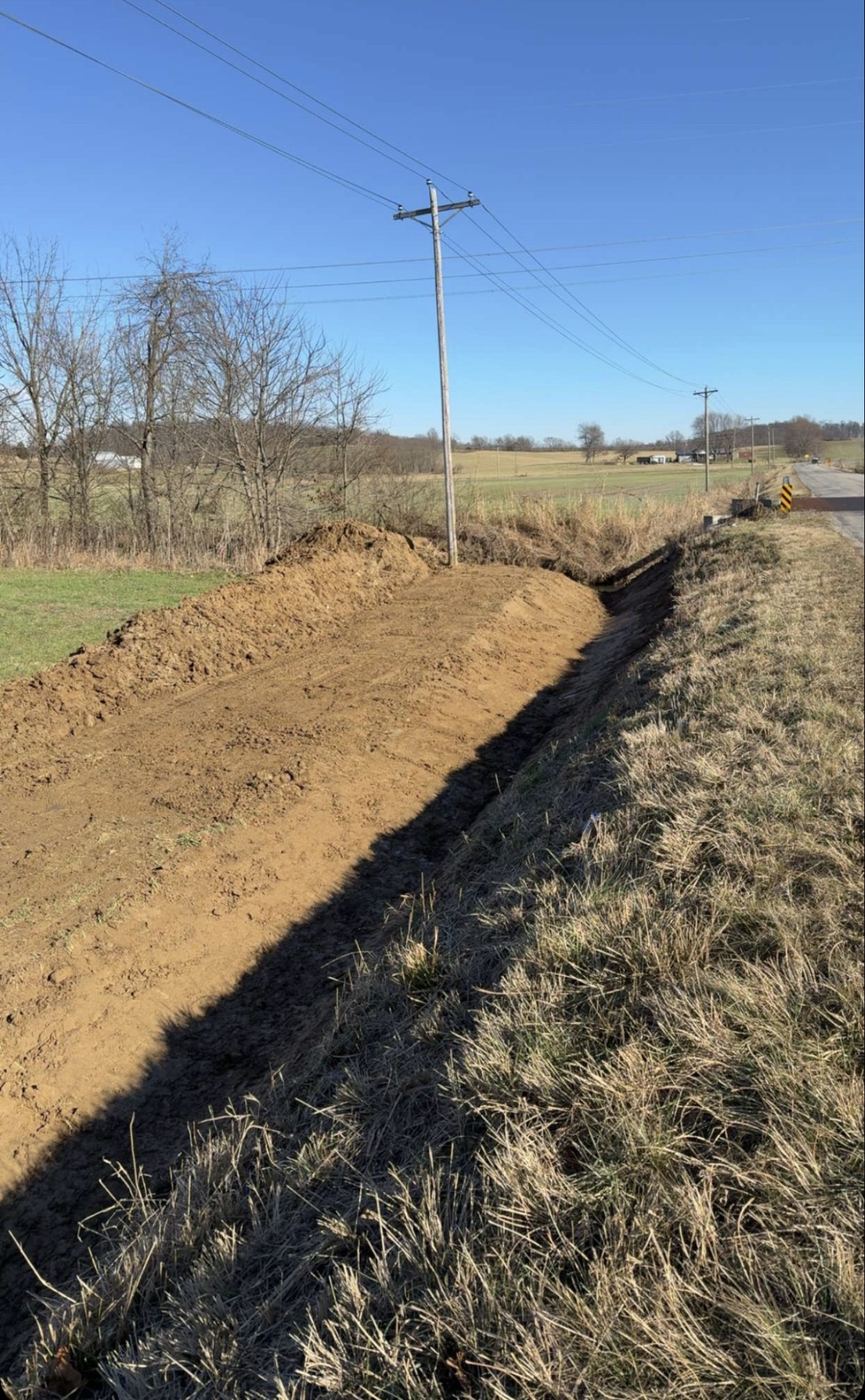 Roadside grading